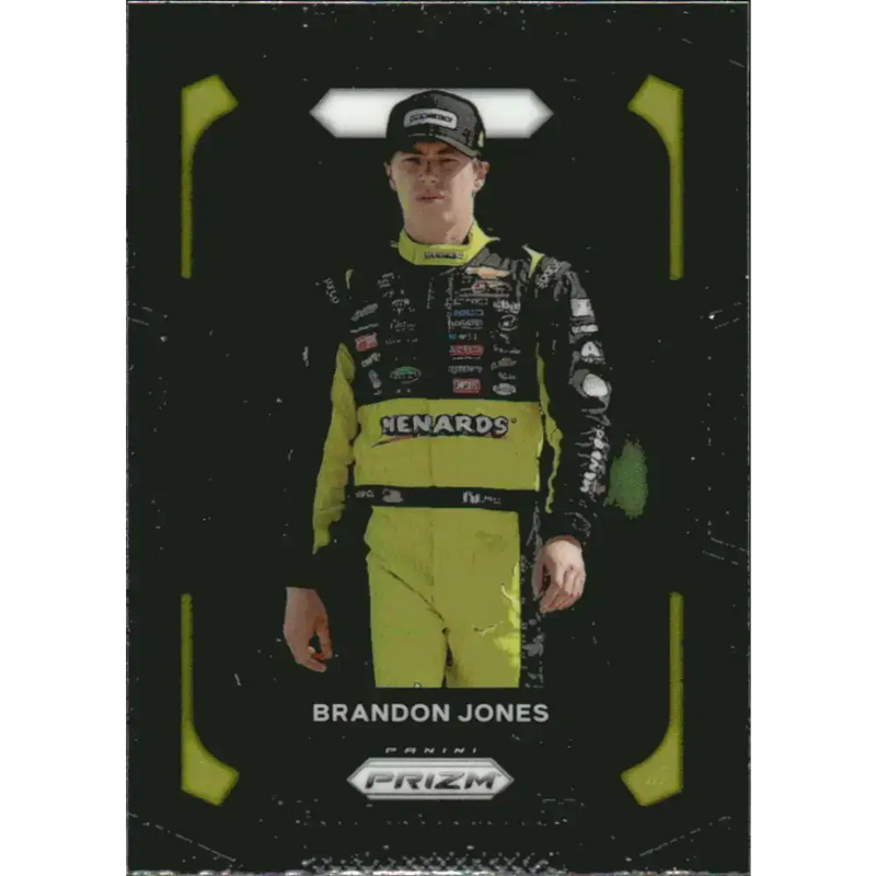 2024 Panini Prizm #77 Brandon Jones NM-MT Menards/JR Motorsports/Chevrolet Racing Card - Racing Card Single