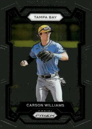 2024 Panini Prizm Carson Williams baseball trading card with original gloss