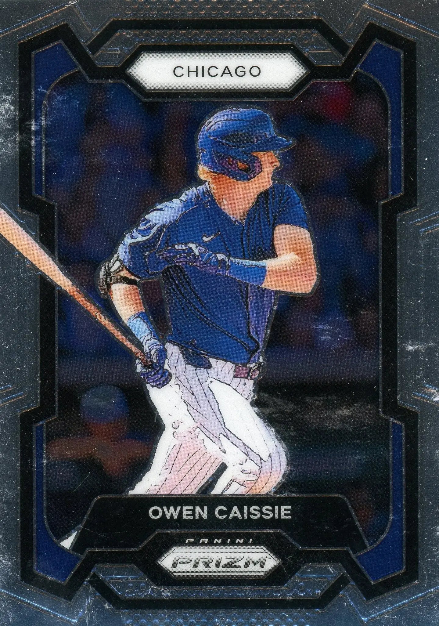 2024 Panini Prizm #82 Owen Caissie Chicago Cubs - Baseball Card Single