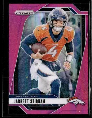 2024 Panini Prizm #83 Jarrett Stidham Pink - Football Card Single