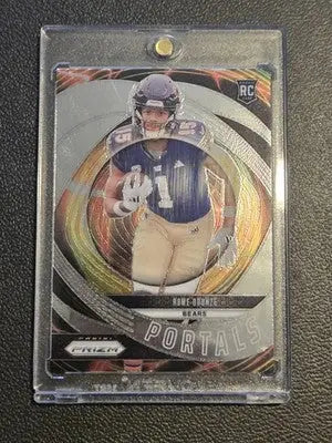 2024 Panini Prizm #9 Rome Odunze Portals - Football Card Single