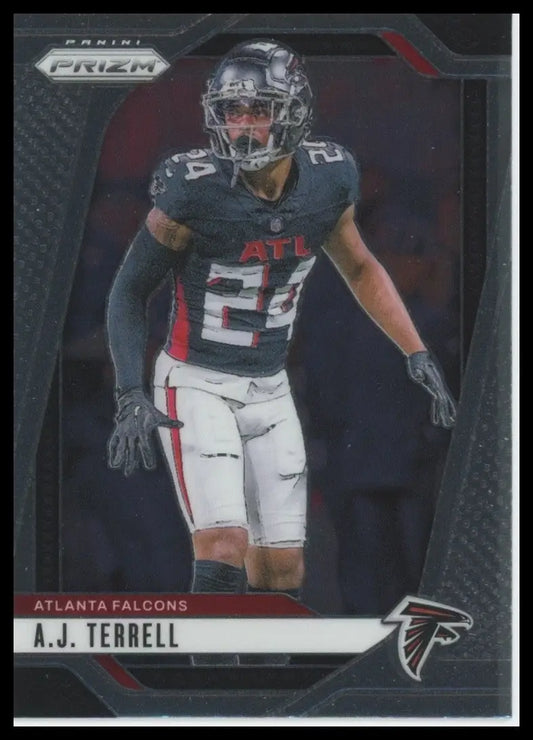 2024 Panini Prizm AJ Terrell #15 Atlanta Falcons Football Card NFL Sports - Football Card Single