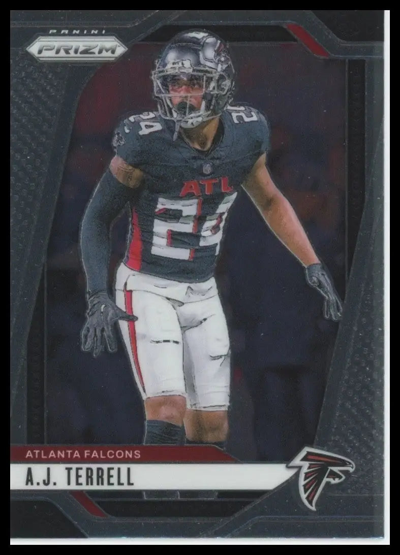 2024 Panini Prizm AJ Terrell #15 Atlanta Falcons Football Card NFL Sports - Football Card Single