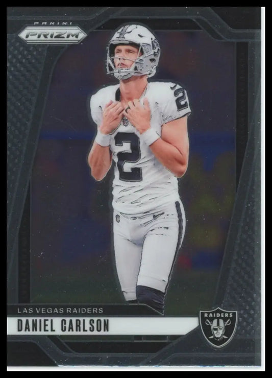 2024 Panini Prizm Daniel Carlson 153 Las Vegas Raiders - Football Card Single