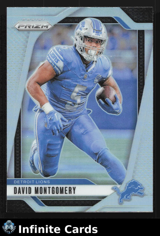 2024 Panini Prizm DAVID MONTGOMERY #94 Silver Prizm Detroit Lions - Football Card Single