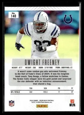 2024 Panini Prizm Deca Dwight Freeney #140 Indianapolis Colts - Football Card Single