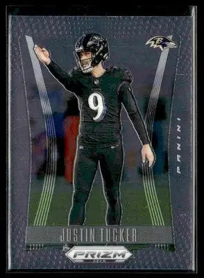 2024 Panini Prizm Deca Justin Tucker #23 Baltimore Ravens