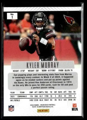 2024 Panini Prizm Deca Kyler Murray #1 Arizona Cardinals