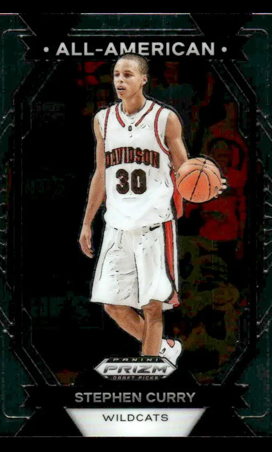 2024 Panini Prizm Draft Picks #13 Stephen Curry All-American - Basketball Card Single
