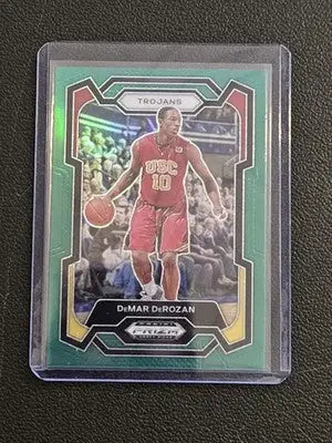 2024 Panini Prizm Draft Picks #64 DeMar DeRozan Prizms Green - Basketball Card Single