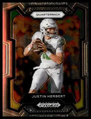 2024 Panini Prizm Draft Picks #69 Justin Herbert - Football Card Single