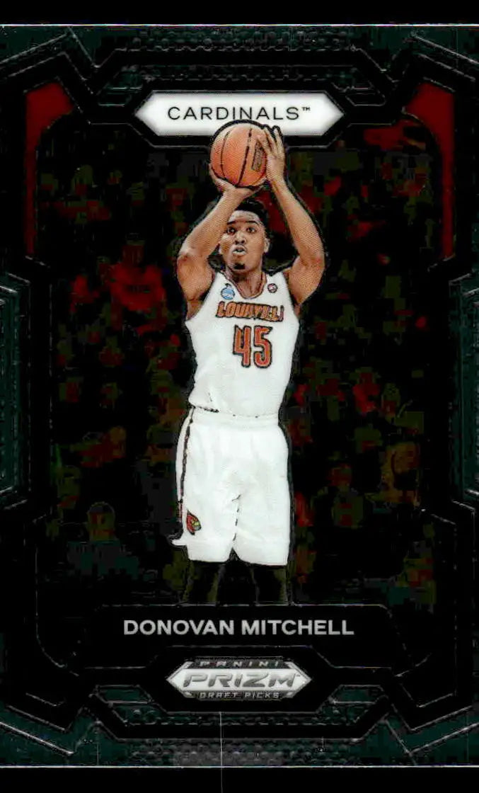 2024 Panini Prizm Draft Picks #75 Donovan Mitchell Base Cardinals - Basketball Card Single