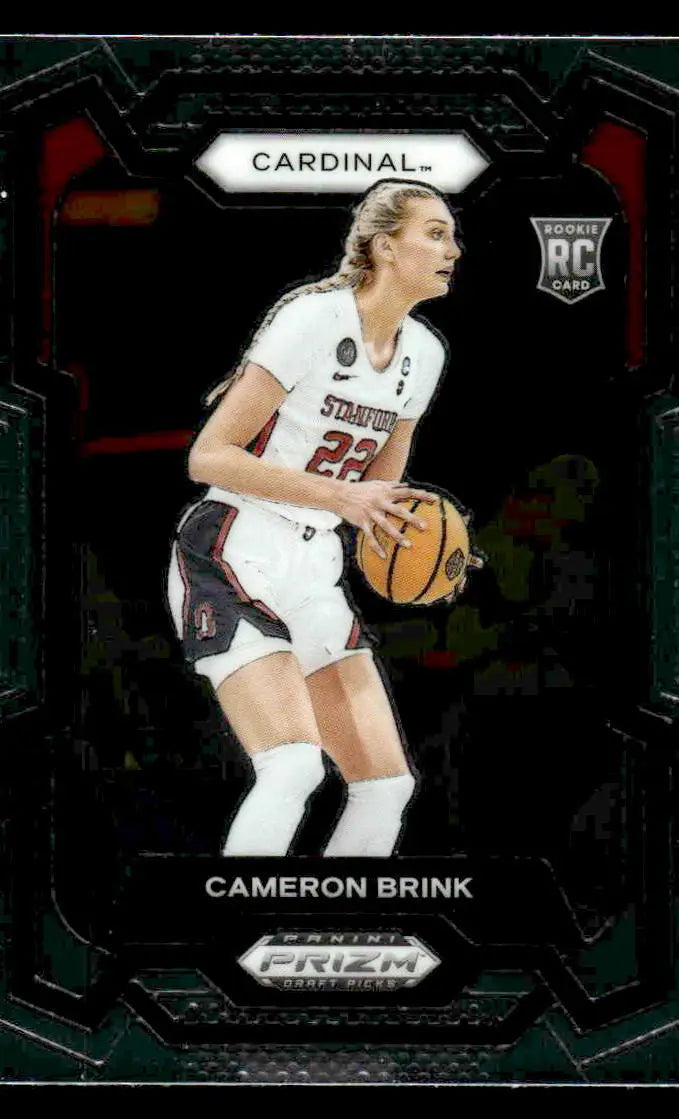 2024 Panini Prizm Draft Picks #89 Cameron Brink - Basketball Card Single