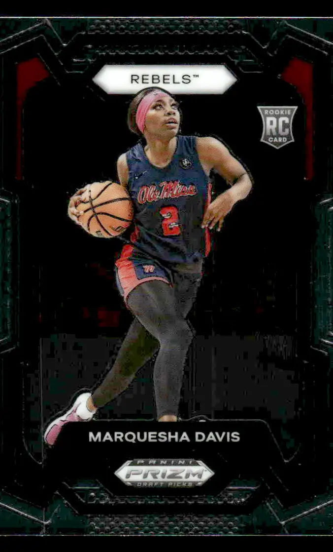 2024 Panini Prizm Draft Picks #96 Marquesha Davis - Basketball Card Single