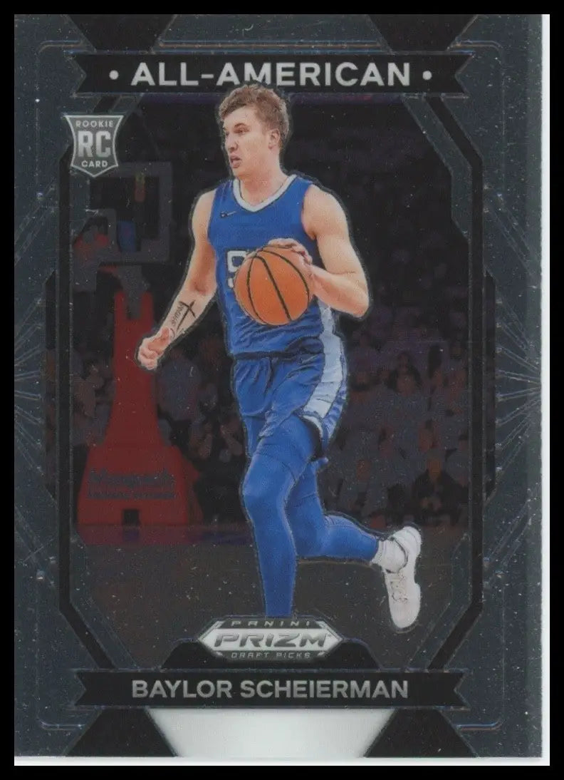 2024 Panini Prizm Draft Picks All American Baylor Scheierman #11 Rookie Card - Basketball Card Single