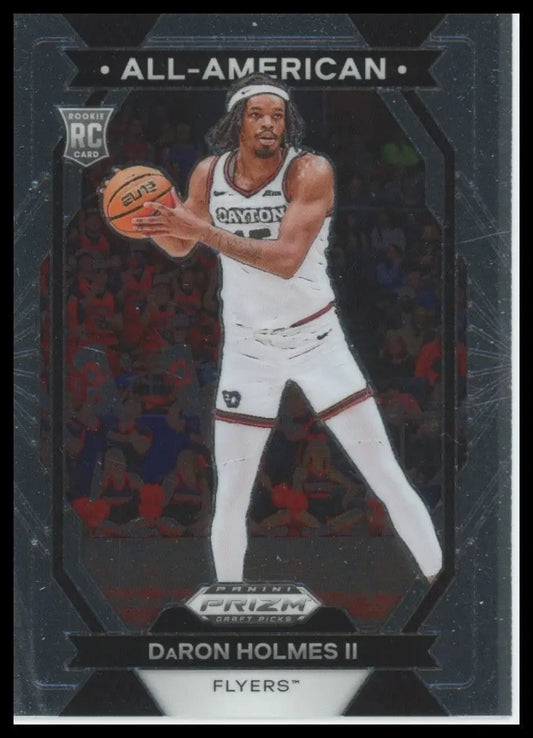 2024 Panini Prizm Draft Picks All American DaRon Holmes #12 Rookie Dayton Flyers - Basketball Card Single