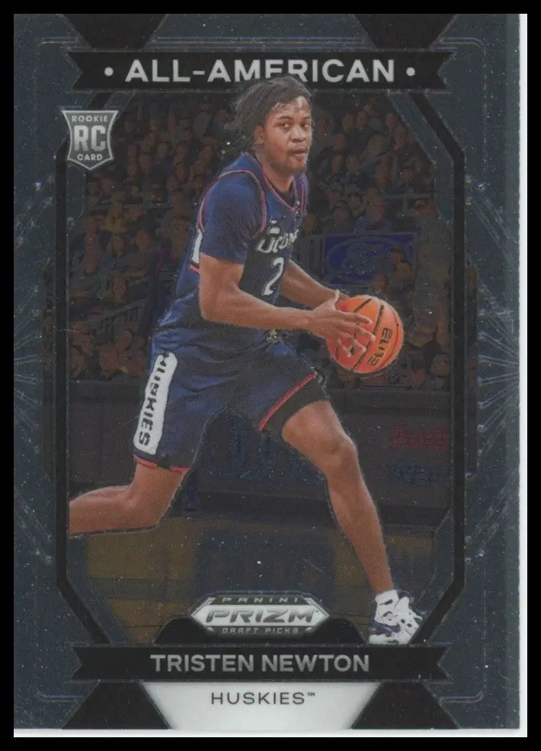 2024 Panini Prizm Draft Picks All American Tristen Newton #9 Rookie UCONN Huskie