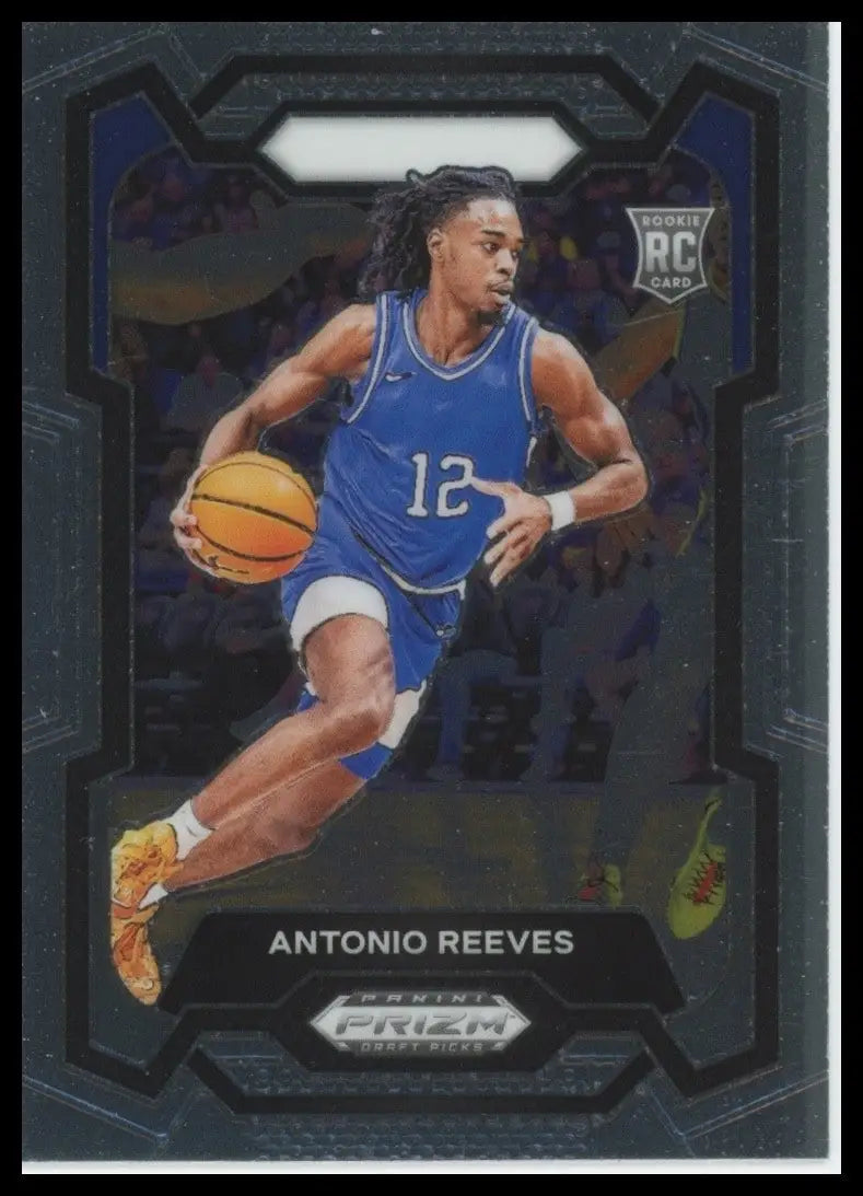 2024 Panini Prizm Draft Picks Antonio Reeves #100 Rookie Basketball Card NCAA - Basketball Card Single