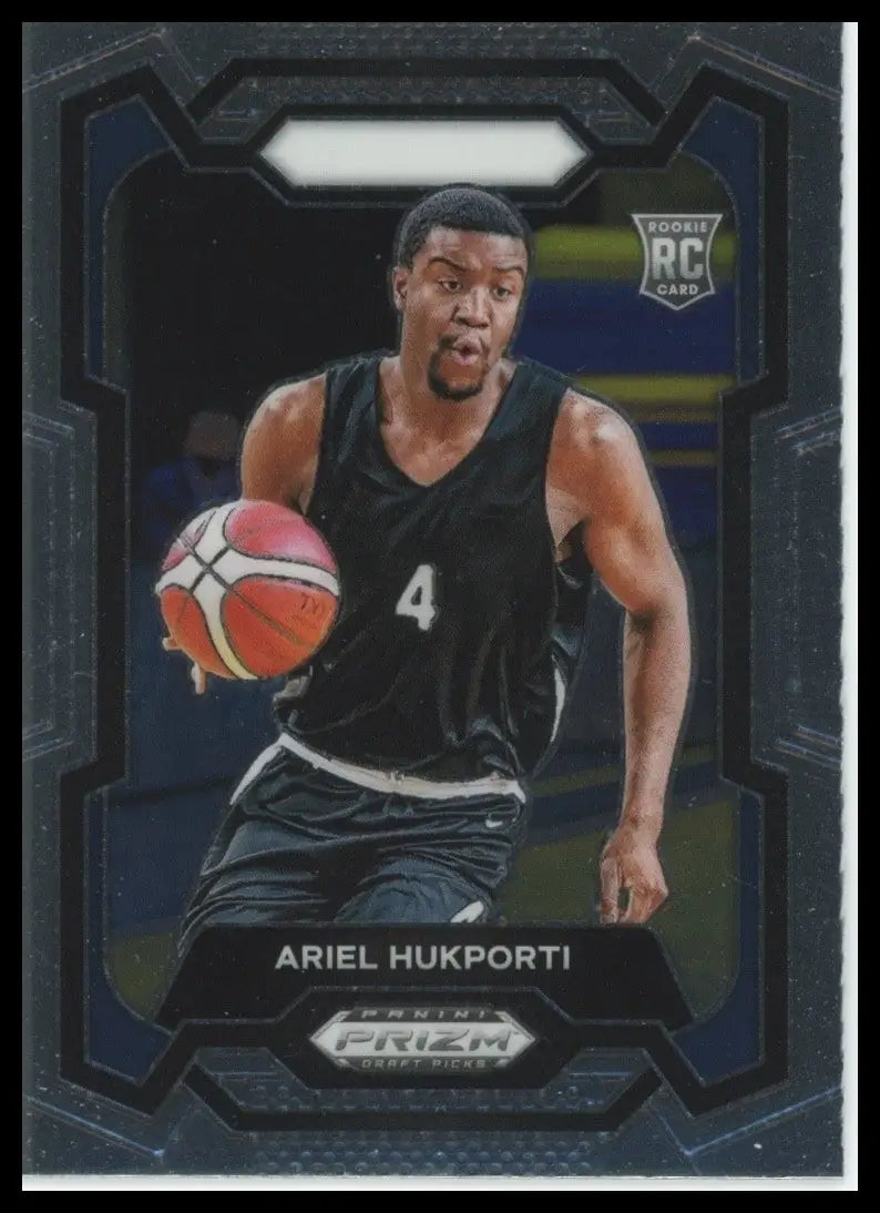 2024 Panini Prizm Draft Picks Ariel Hukporti #78 Rookie Basketball Card NCAA - Basketball Card Single