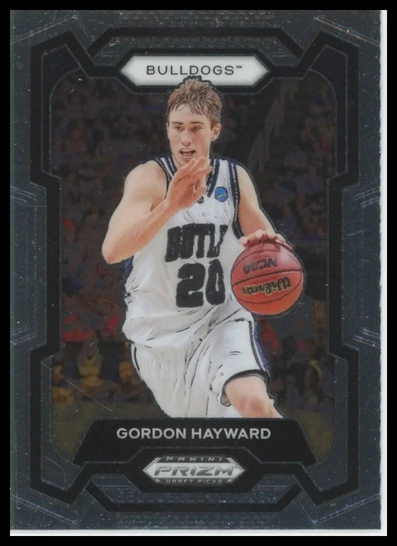 2024 Panini Prizm Draft Picks Gordon Hayward #74 Gonzaga Bulldogs Basketball - Basketball Card Single