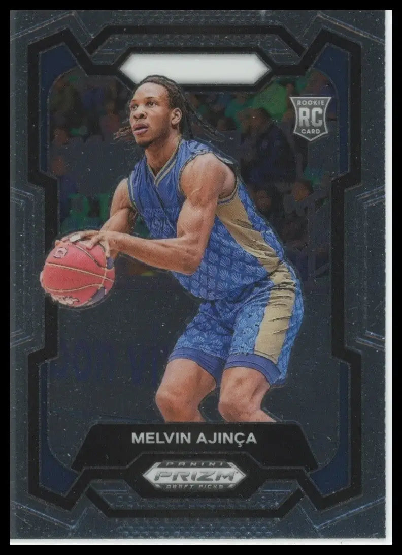 2024 Panini Prizm Draft Picks Melvin Ajinca #48 Rookie Basketball Card NCAA - Basketball Card Single