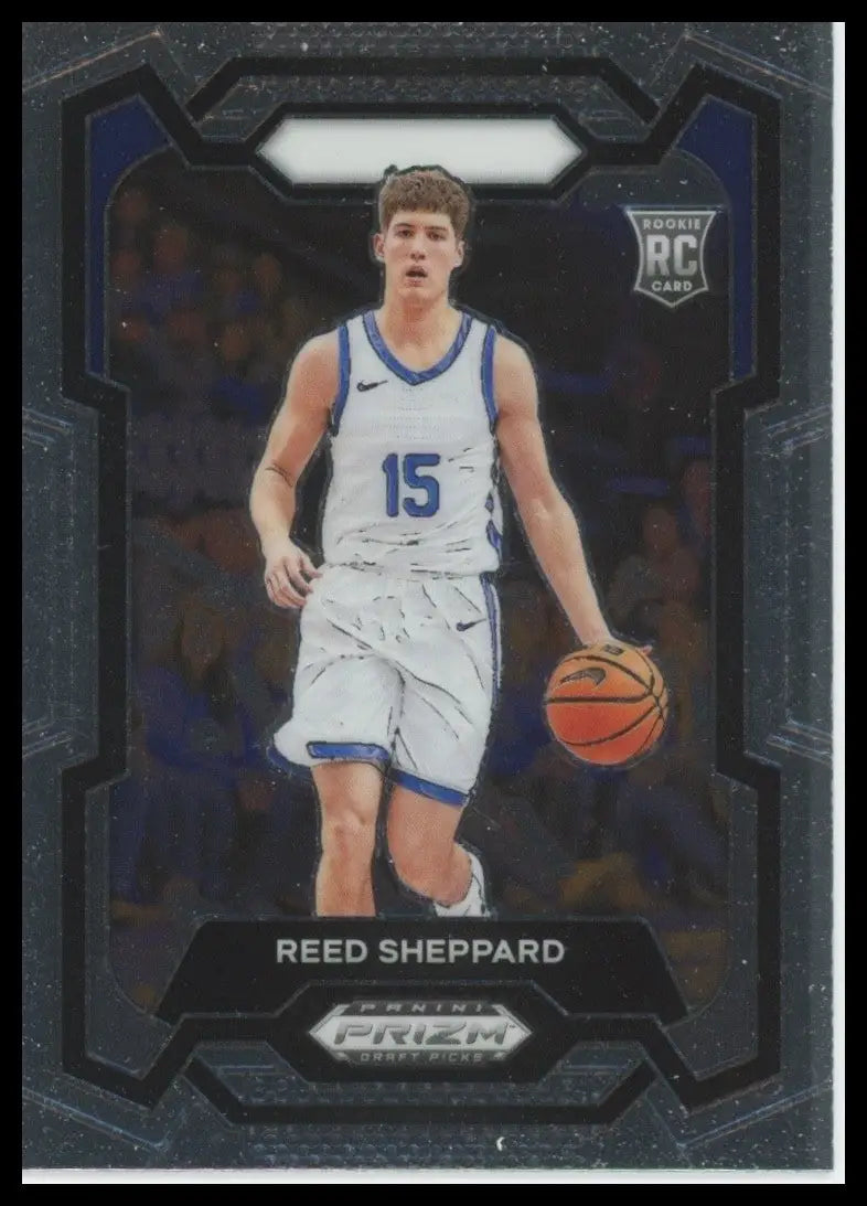 2024 Panini Prizm Draft Picks Reed Sheppard #21 Rookie Basketball Card NCAA - Basketball Card Single