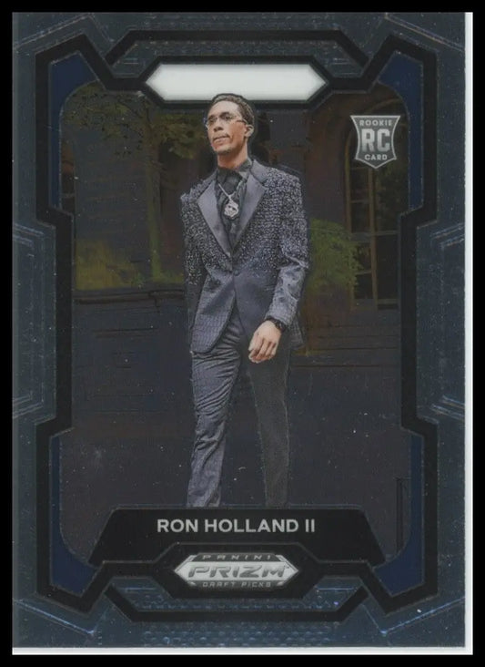 2024 Panini Prizm Draft Picks Ron Holland II #8 Rookie Basketball Card NCAA