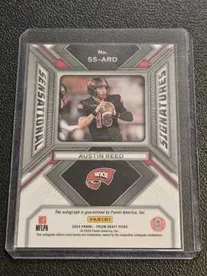 2024 Panini Prizm Draft Picks #SS-ARD Austin Reed Sensational Signatures Silver - Football Card Single
