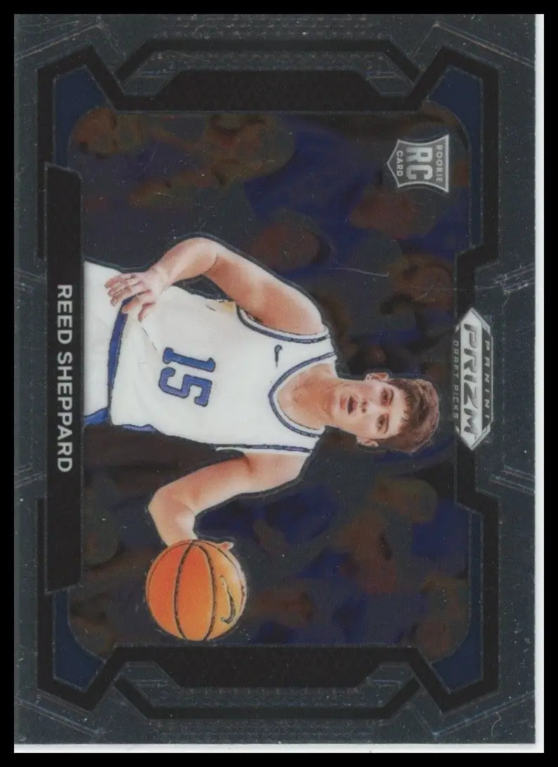 2024 Panini Prizm Draft Picks Variation Reed Sheppard #21 Basketball Card NBA