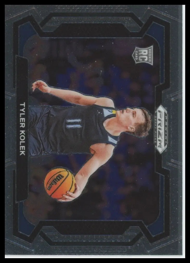 2024 Panini Prizm Draft Picks Variation Tyler Kolek Rookie #7 Basketball Card