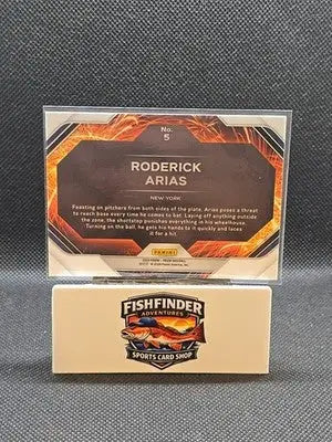 2024 Panini Prizm - Fireworks Roderick Arias #5 (RC) - Baseball Card Single