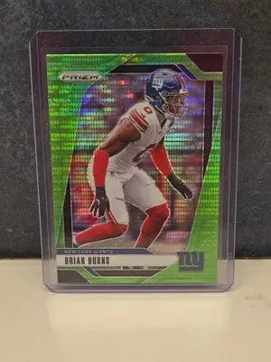 2024 Panini Prizm - Green Pulsar #217 Brian Burns - Football Card Single