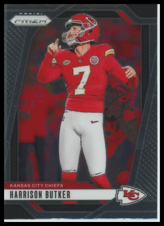 2024 Panini Prizm Harrison Butker 144 Kansas City Chiefs - Football Card Single