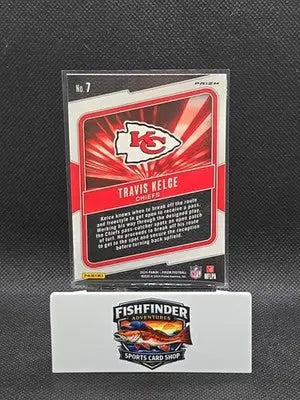 2024 Panini Prizm - Hype Travis Kelce #7 Green Wave Prizm - Football Card Single