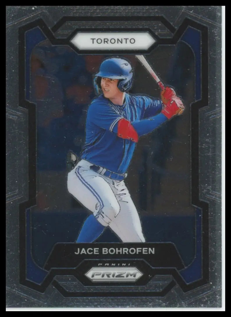2024 Panini Prizm Jace Bohrofen 222 Toronto Blue Jays NM - Baseball Card Single