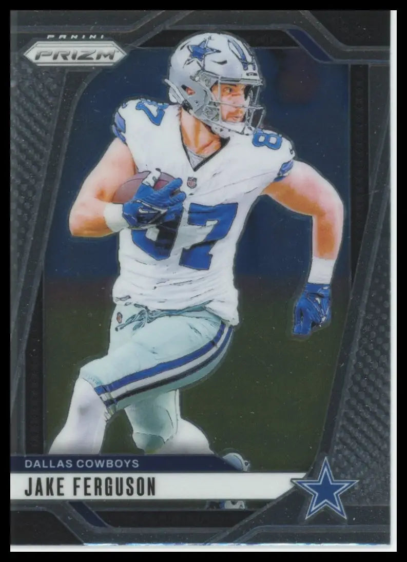 2024 Panini Prizm Jake Ferguson 76 Dallas Cowboys - Football Card Single