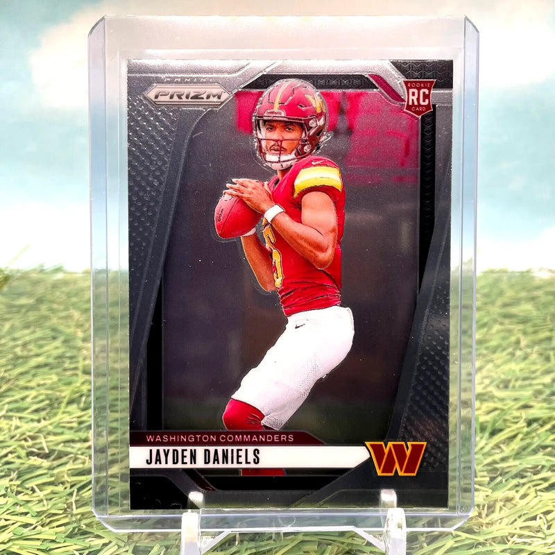 2024 Panini Prizm Jayden Daniels Rookie Card Base No. 347 - Football Card Single