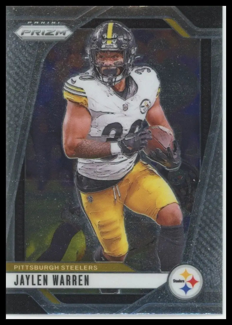 2024 Panini Prizm Jaylen Warren #242 Pittsburgh Steelers Football Card NFL Sport - Football Card Single