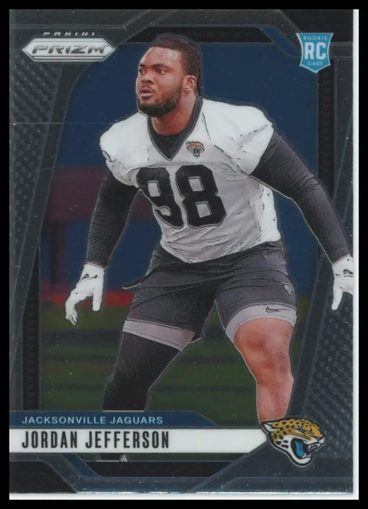 2024 Panini Prizm Jordan Jefferson RC 358 Jacksonville Jaguars NM - Football Card Single