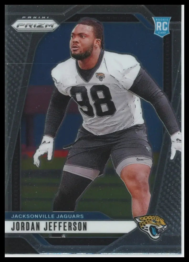 2024 Panini Prizm Jordan Jefferson RC 358 Jacksonville Jaguars NM - Football Card Single