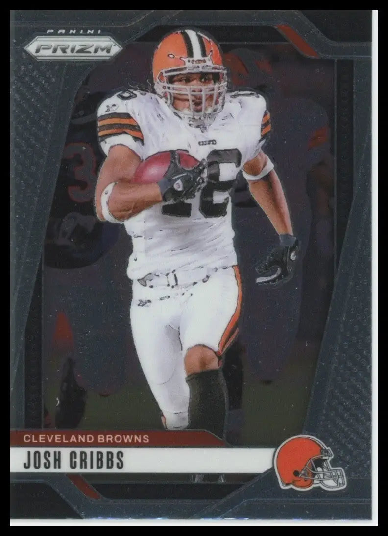 2024 Panini Prizm Josh Cribbs #72 Cleveland Browns Football Card NFL Sports