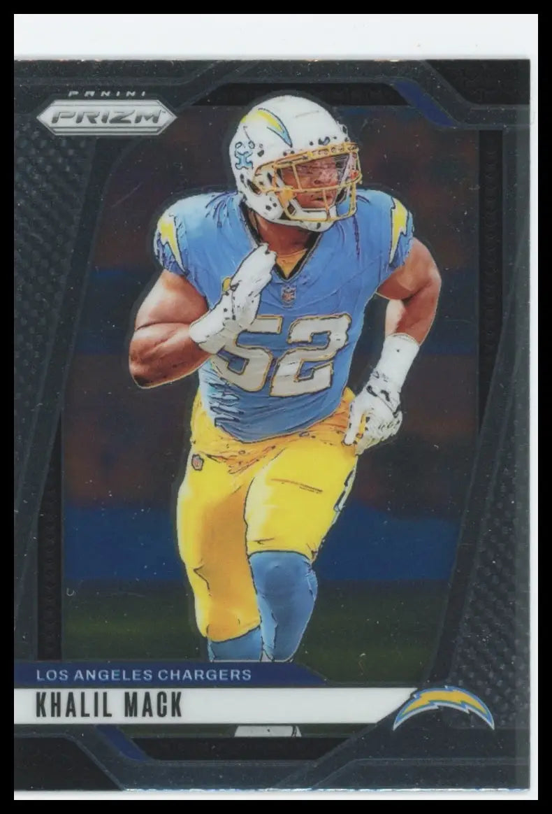 2024 Panini Prizm Khalil Mack 162 Los Angeles Chargers NM - Football Card Single