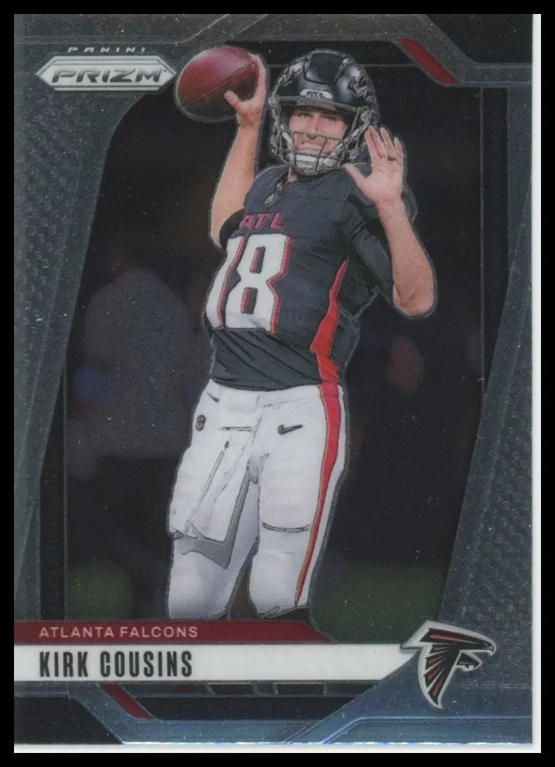 2024 Panini Prizm Kirk Cousins #10 Atlanta Falcons Football Card NFL Sports - Football Card Single