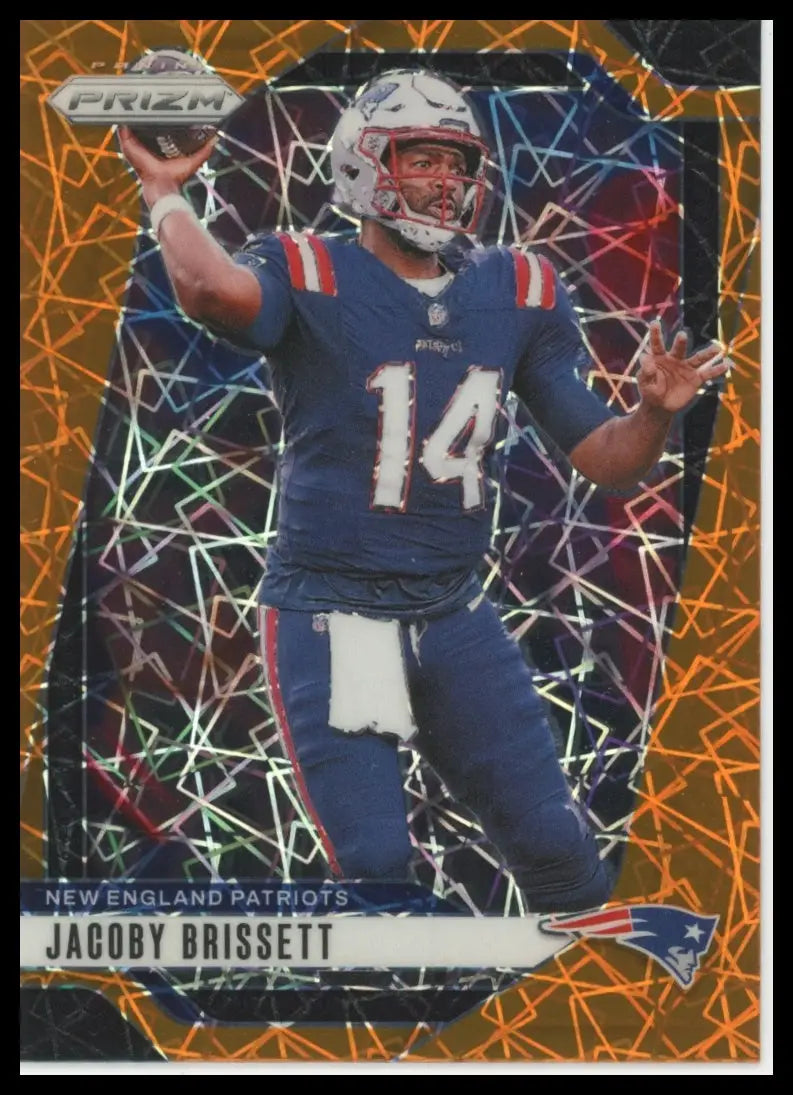 2024 Panini Prizm - Lazer Jacoby Brissett 194 New England Patriots - Football Card Single