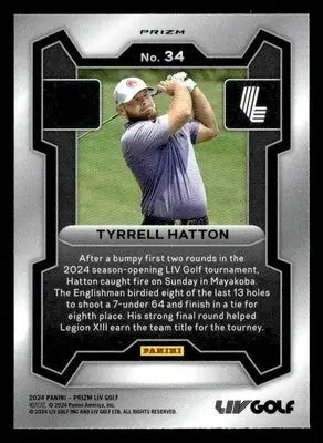 2024 Panini Prizm LIV #34a Tyrrell Hatton Silver - Other