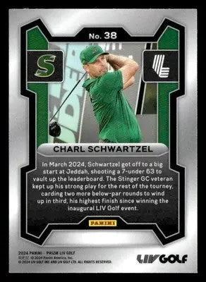 2024 Panini Prizm LIV #38 Charl Schwartzel - Other