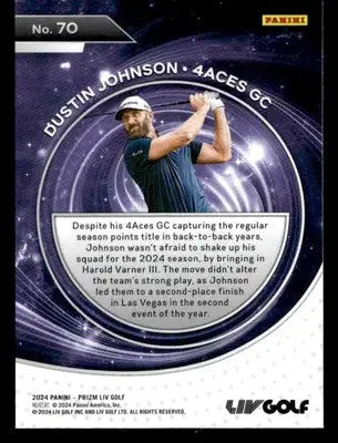 2024 Panini Prizm LIV #70 Dustin Johnson - Other