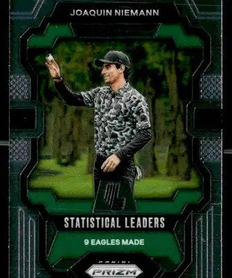 2024 Panini Prizm LIV #89 Joaquin Niemann Statistical Leaders - Other