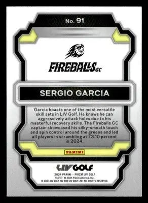 2024 Panini Prizm LIV #91 Sergio Garcia - Other