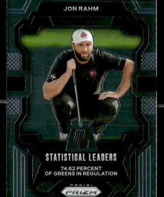 2024 Panini Prizm LIV #95 Jon Rahm Statistical Leaders - Other